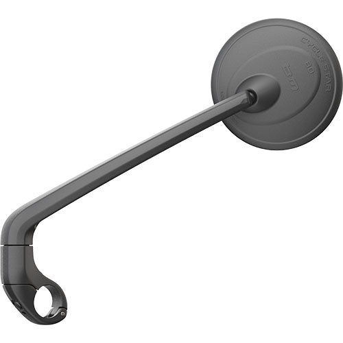 Cycle Star 80/5 mirror, long arm, Ø=22.2mm - black