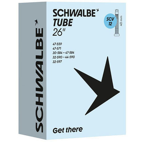 SCV12 Schlauch, 40 mm, Clik Valve - 26 Zoll Schwalbe