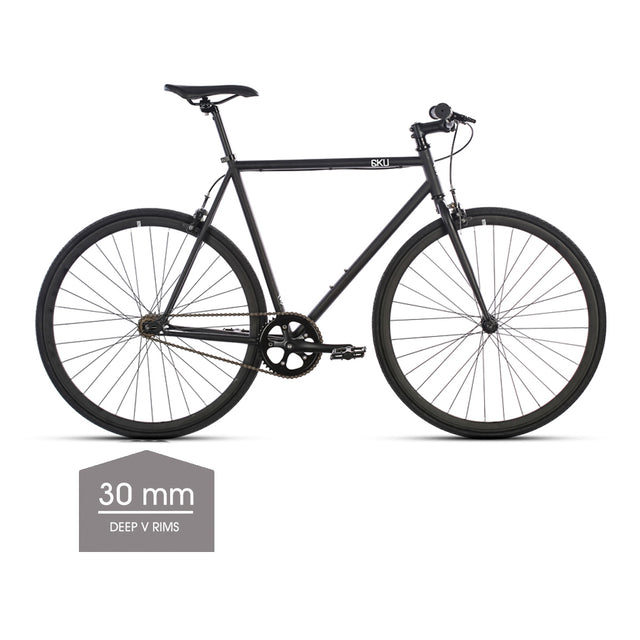 Nebula 1 Singlespeed/Fixie Vélo - Jantes V profondes de 30 mm