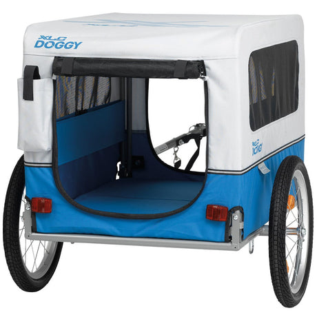 Lastenanhänger Doggy VAN BS-L04 - Blau/Grau