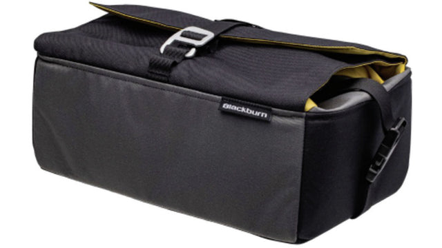 Grid Basket Bag - black