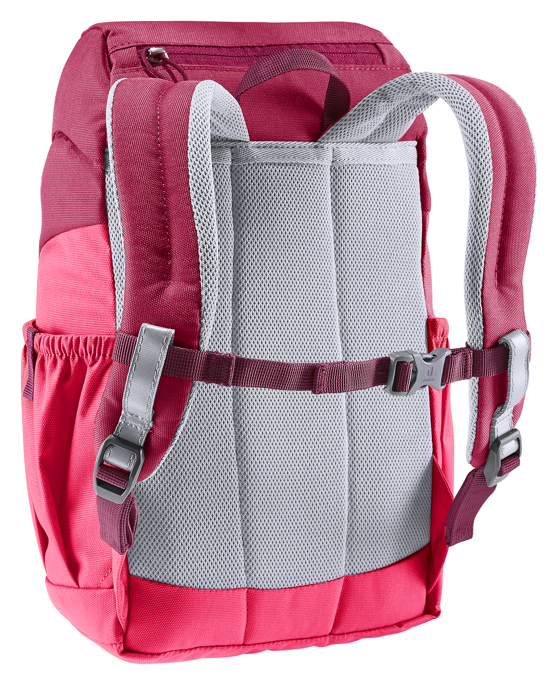 Cuddle bear children's backpack - Ruby-Hotpink