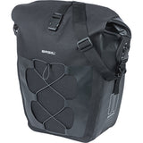 Alforjas laterales impermeables Navigator de 22 litros - negro 