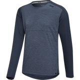 Flow X Kids Long Sleeve Jersey - Storm-Marine iXS