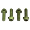 Bottle holder aluminum screws - M5 x 15 mm - olive 
