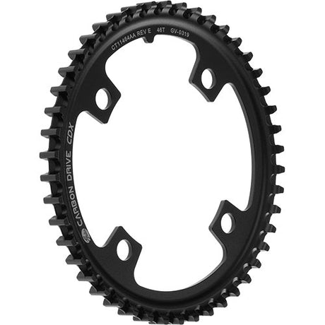 CDX front pulley, 104 mm - black