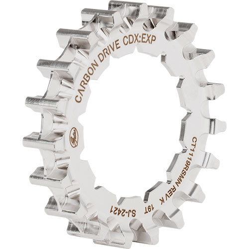 CDX rear pulley, Rohloff - silver
