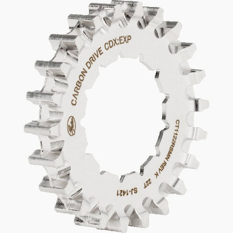 CDX rear pulley, Rohloff - silver