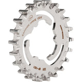 CDX rear pulley, Alfine / Nexus - silver