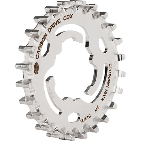 CDX rear pulley, Alfine / Nexus - silver