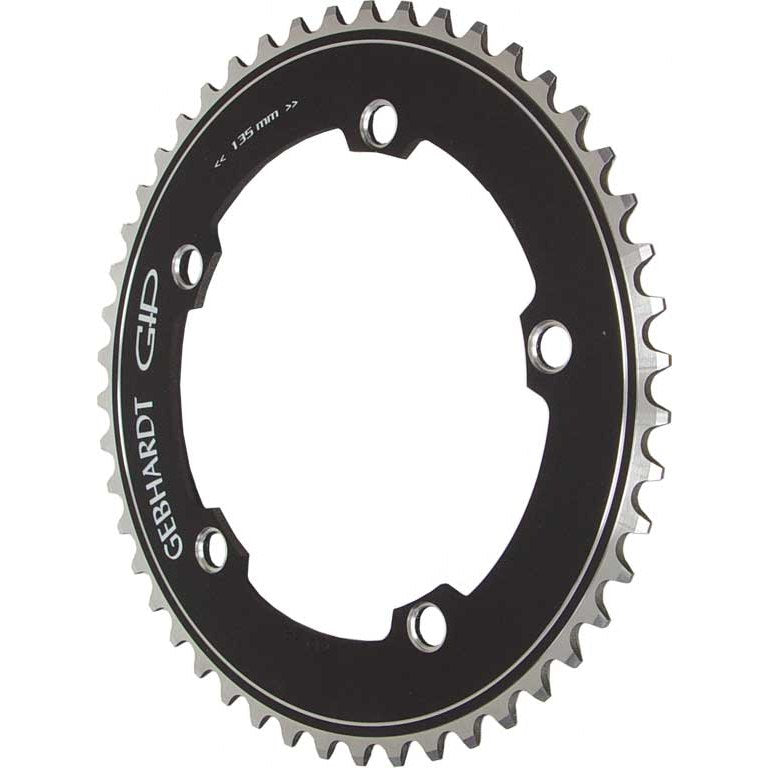 Chainring 1/8 inch - black / silver 135mm
