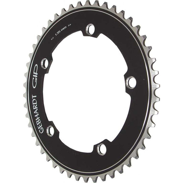 Chainring 1/8 inch - black / silver 135mm