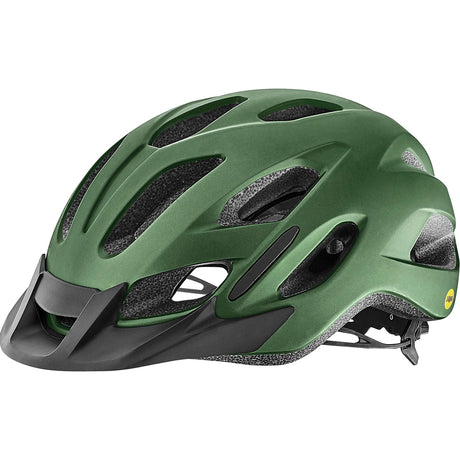 Compel MIPS Helmet - Green matte metallic