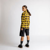 Carve Digger Womens Shirt - Acacia / Black iXS