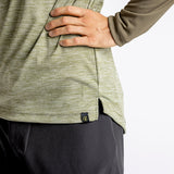 Flow X Long Sleeve Jersey - Olive-Dark Olive iXS