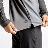 Flow XTG Long Sleeve Henley - Graphite-Black iXS