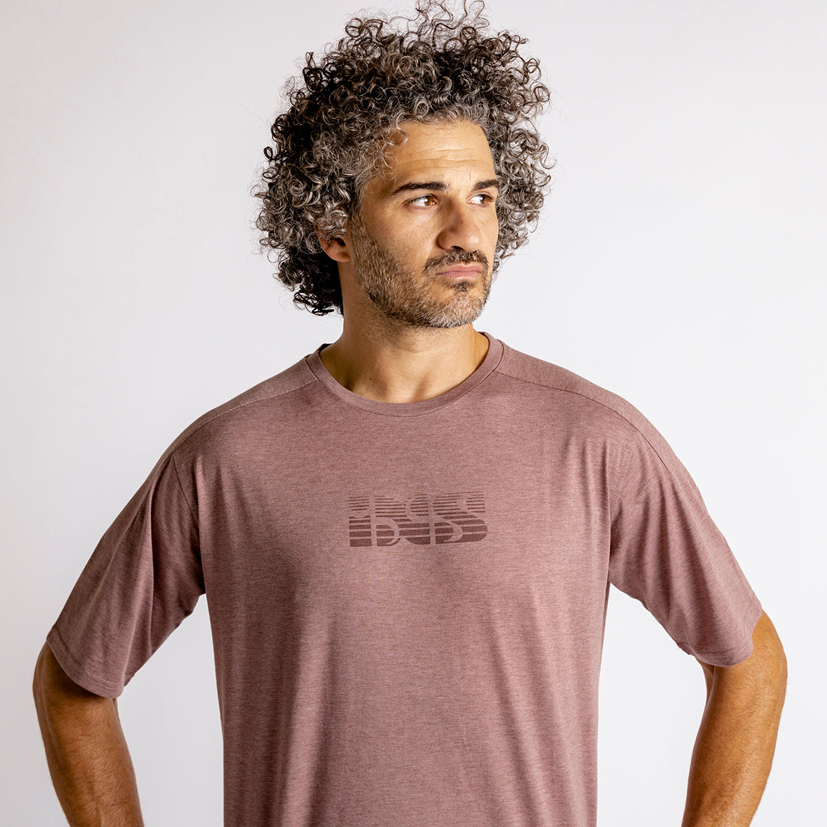 Flow Fade Tech Tee - Taupe iXS