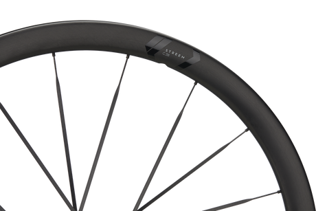 Streem Climbing 38 VONOA Carbon, Centerlock, 12x142 mm, Shimano HG - zwart