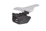 PINCLIP saddle bag S + saddle base, 400ml - black Fidlock