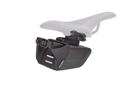 PINCLIP saddle bag S + saddle base, 400ml - black Fidlock