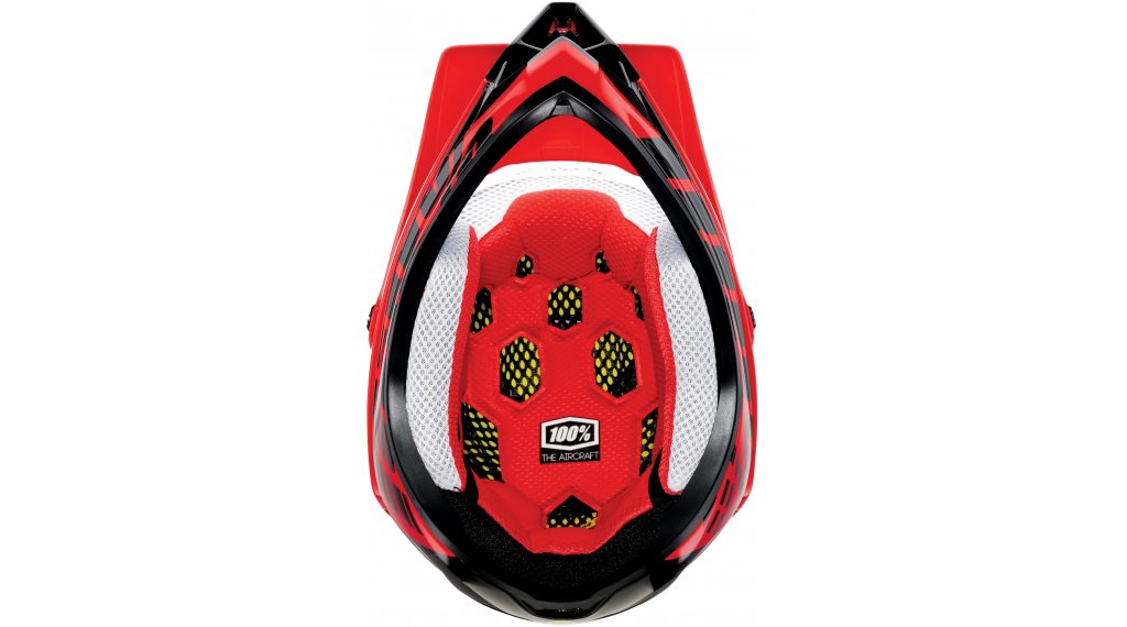 Casco DH Aircraft incl. Mips - Rosso/Bianco
