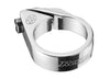 Bolt seat clamp - 34.9 mm silver 