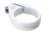 Bolt seat clamp - 34.9 mm white 
