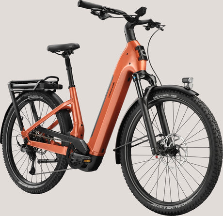 Tesoro 1 Low Step-Thru, 800 Wh - Orange Slice