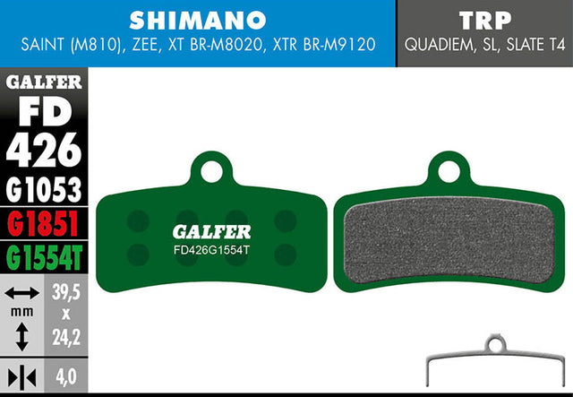Pro Bremsbelag - Shimano Saint, Zee, XT