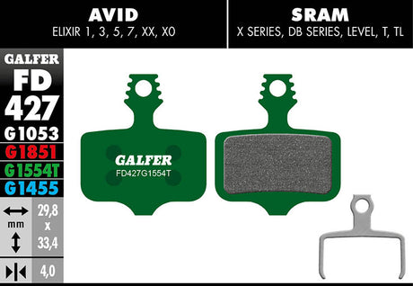 Pro Bremsbelag - Avid Elixir, 1, 3, 5, 7, XX, XO
