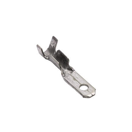 Flachsteckzunge 2.8 x 0.5 mm