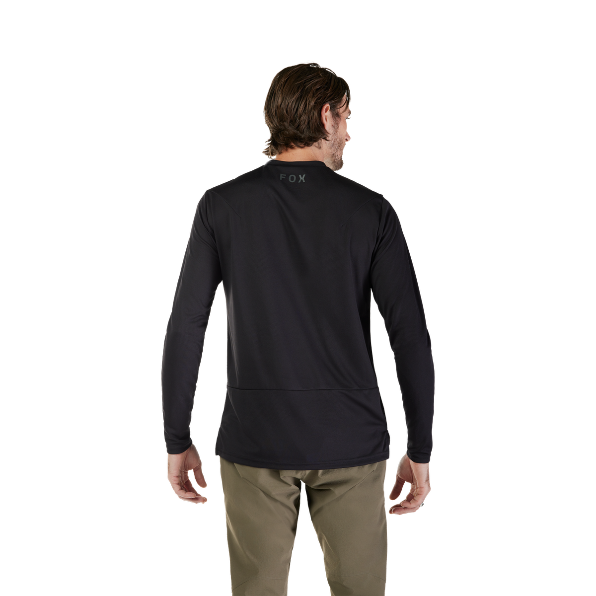 Jersey de Manga Larga Ranger Fox Head - Negro