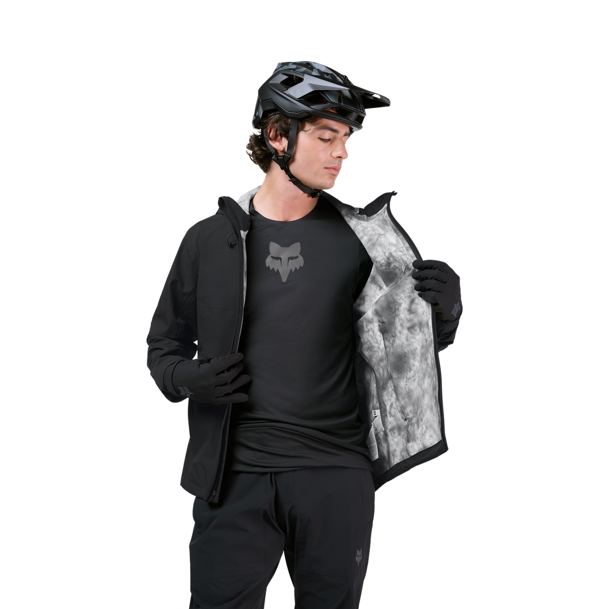 Chaqueta de lluvia Ranger - Black