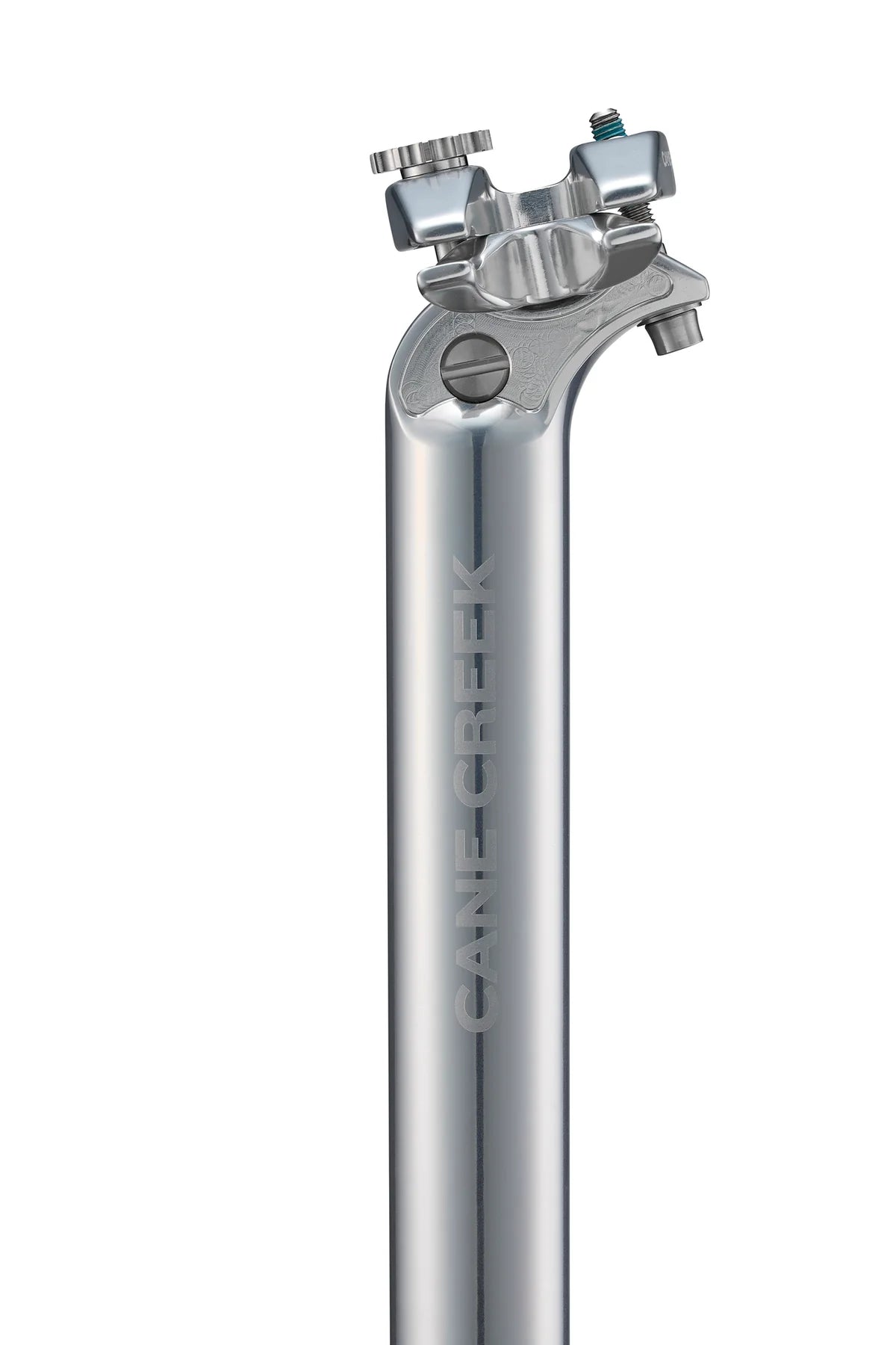 GXC seatpost, 350 mm, 10 mm - Silver