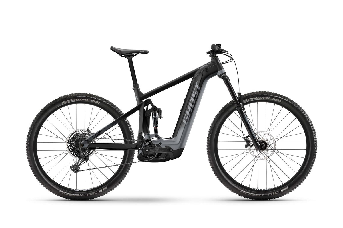 E-Riot Trail Essential - black/pearl dark grey - matt