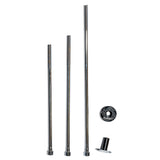 Uni-Lock-Headlock, 1 1/8 Zoll - schwarz