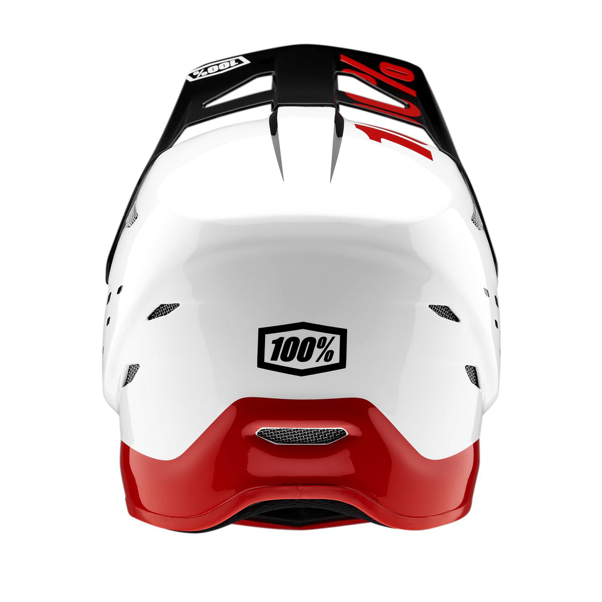 Status Helm Pacer - Weiß/Schwarz/Rot