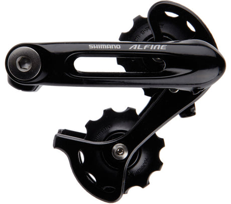 Alfine Kettenspanner für Singlespeed/Schaltnabe - schwarz