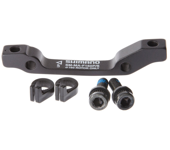 Adapter for post-mount brake caliper