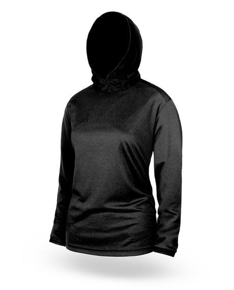 Women's Hooded Jersey - Black