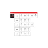 Glove MTB 2.0 X-Flow - Heatmap White