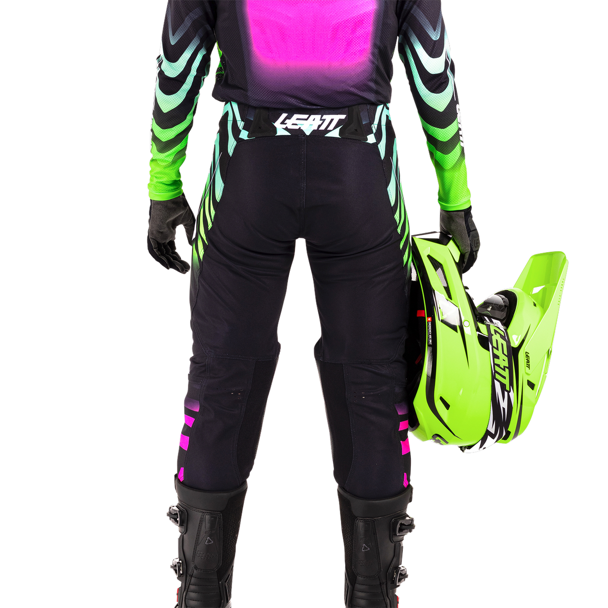 Pant Moto 4.5 Jr - Tiger Pink Leatt