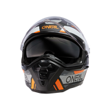 D-SRS Helm SQUARE black/gray/orange