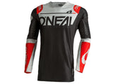 PRODIGY Jersey FIVE EEN zwart/grijs/rood