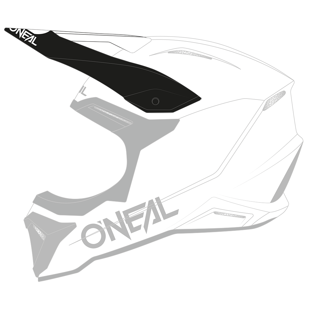 Visor 1SRS Helm SOLID white