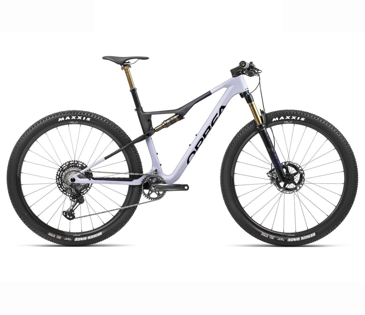OIZ M - TEAM XTR Digital Lavender (Gloss) - Carbon Raw (Matt)