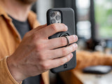 Phone Ring / Stand - schwarz Quad Lock