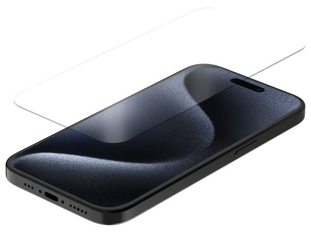 Screen Protector - iPhone 15 / 15 Pro Quad Lock
