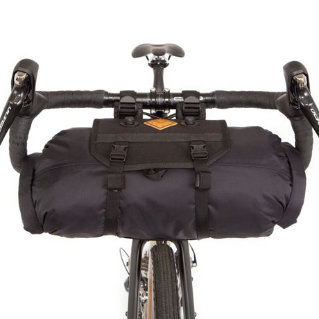 Lenkertaschen-Set mit Food Pouch Large - Schwarz