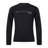 Maillot infantil MT500 Burner (manga larga) - Negro 